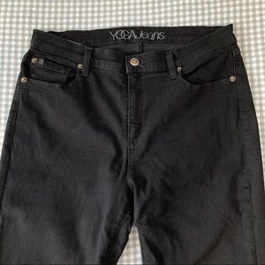 Yoga Jeans black skinny jeans